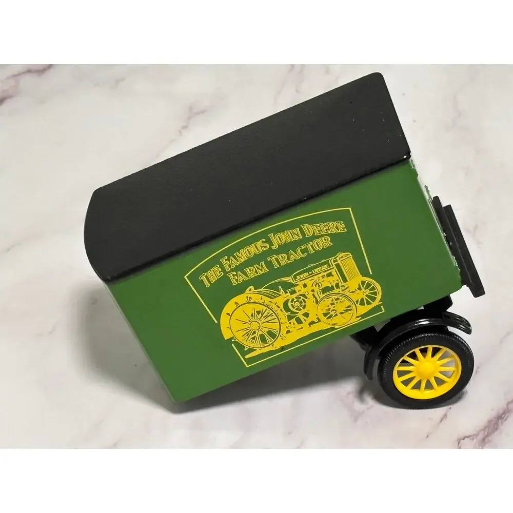 John Deere - ERTL 1918 Ford Model T Runabout with Trailer - Bank Diecast Vintage